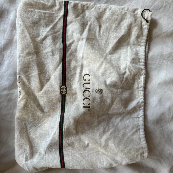 Vintage GUCCI GG Monogram Canvas Flap Should Bag | From the 80s - Picture 4 of 16